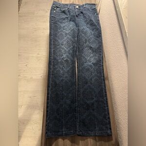 Liverpool Jeans Company Sadie patterned jeans, size 6/28